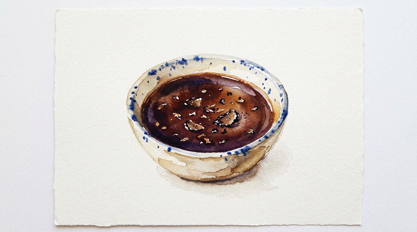 Classic Sauce Perigueux (Madeira and Black Truffle Sauce)