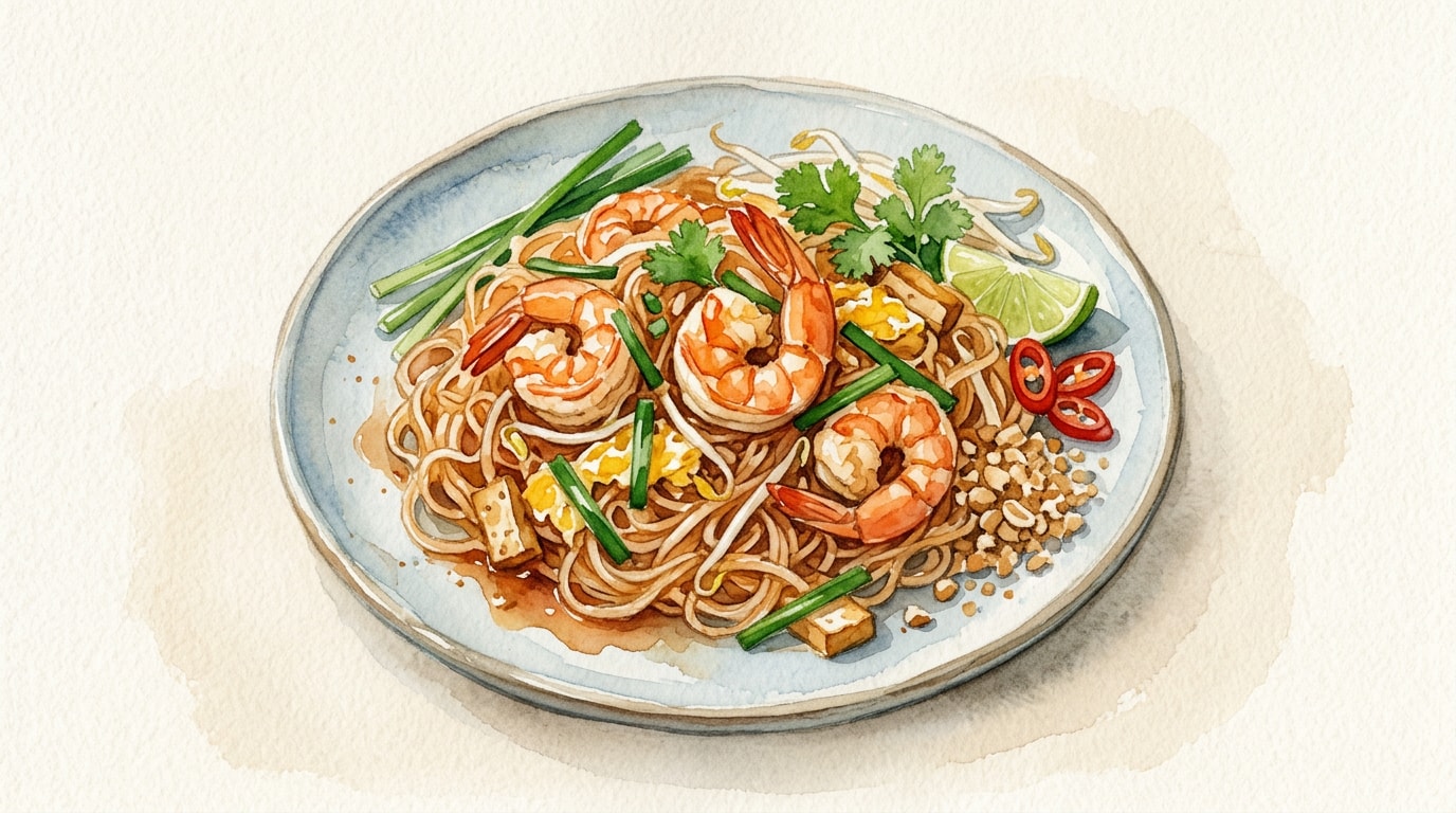 Classic Shrimp Pad Thai