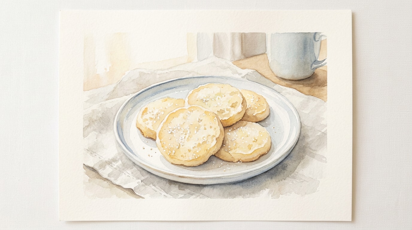 Classic Sparkling Shortbread Cookies