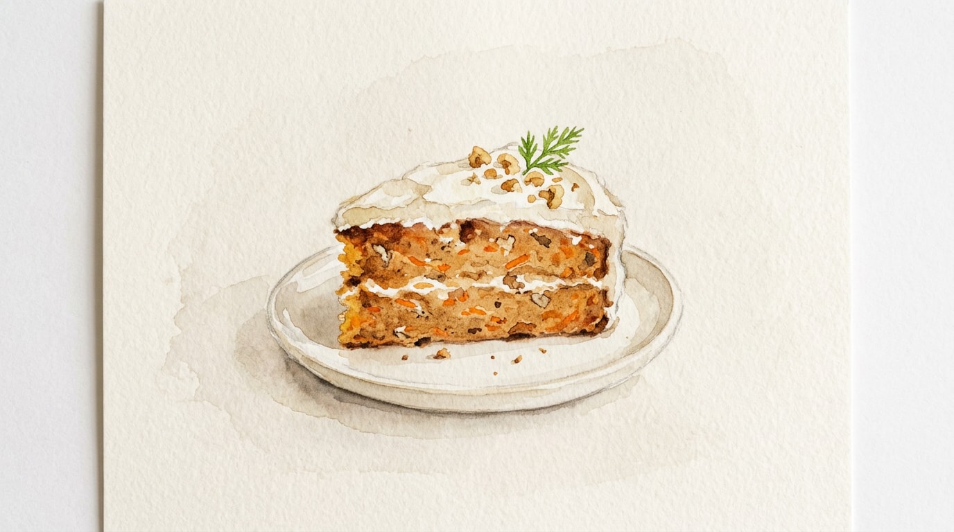Classic Spiced Carrot Cake