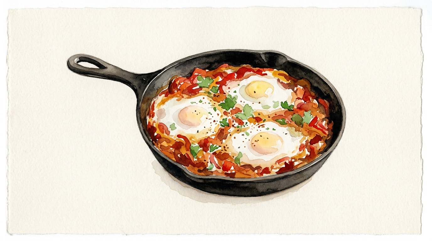 Classic Spiced Shakshuka