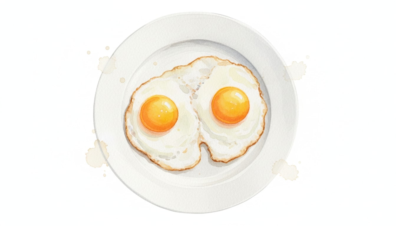 Classic Sunny-Side Up Eggs