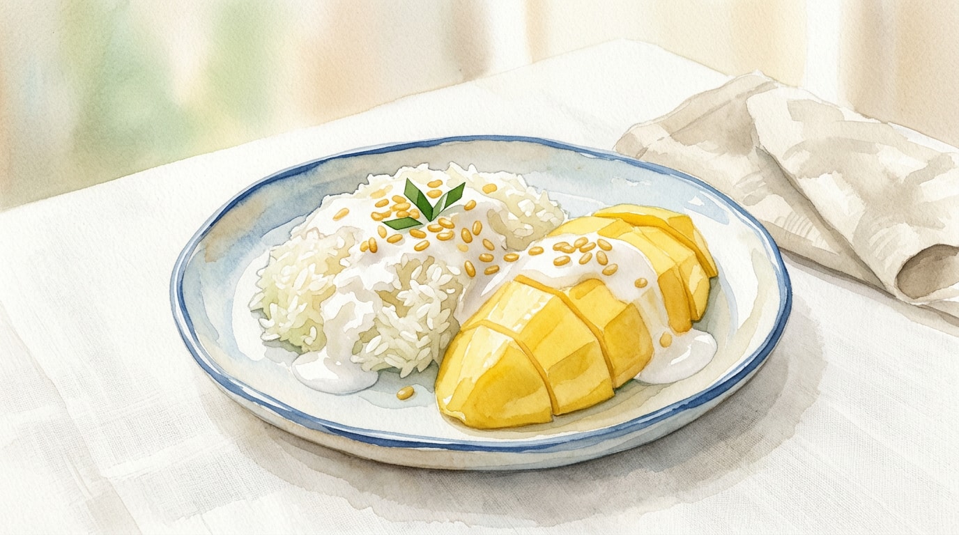 Classic Thai Mango Sticky Rice