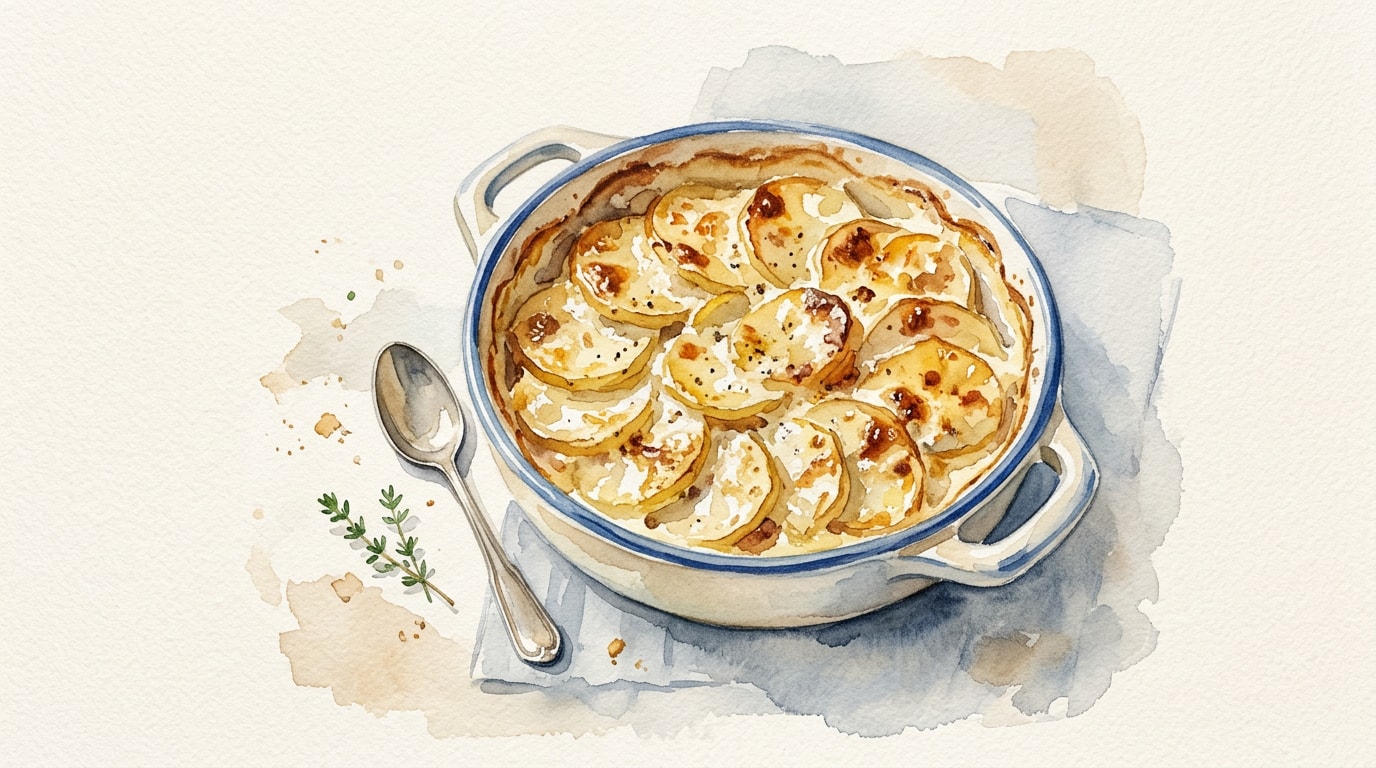Classic Troisgros-Style Potato Gratin