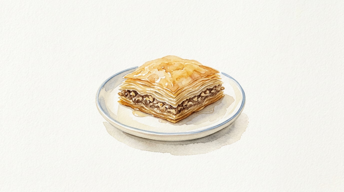 Classic Turkish Walnut Baklava