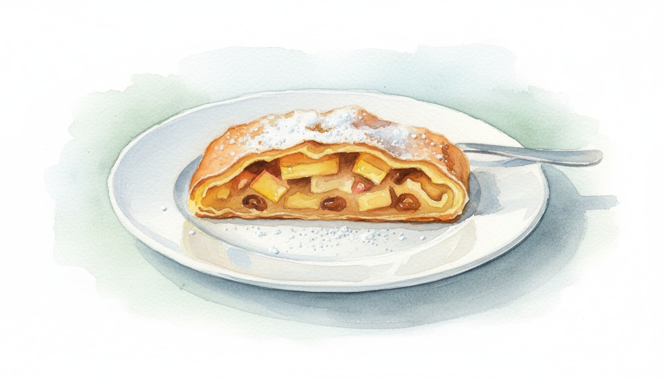 Classic Viennese Apple Strudel (Apfelstrudel)