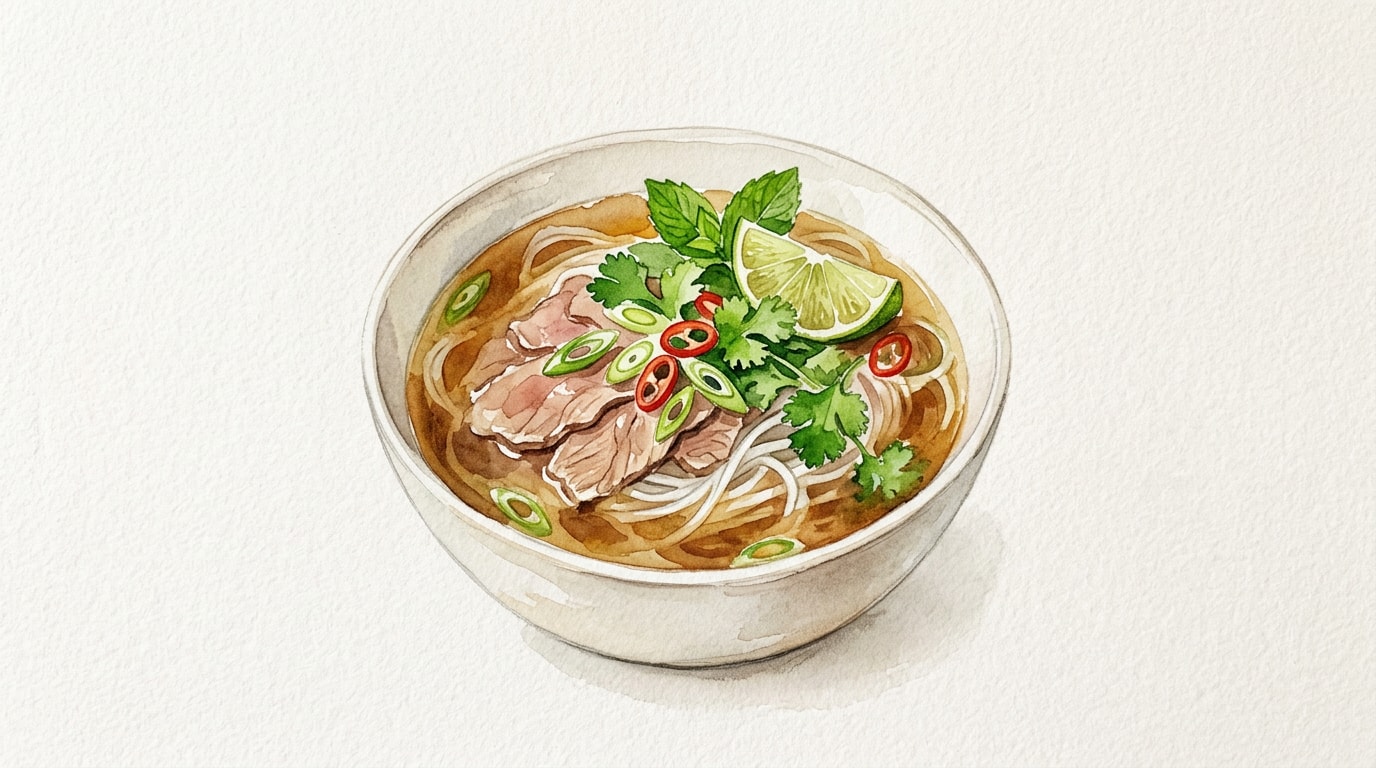 Classic Vietnamese Beef Pho