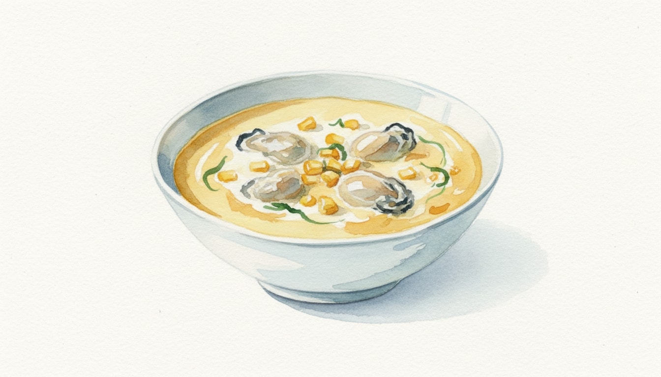 Corn and Oyster Chowder