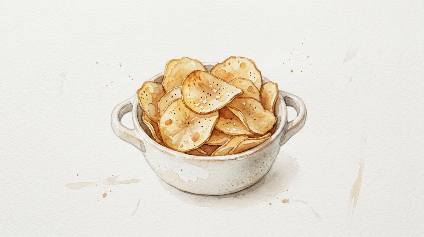 Crispy Oven-Baked Potato Chips