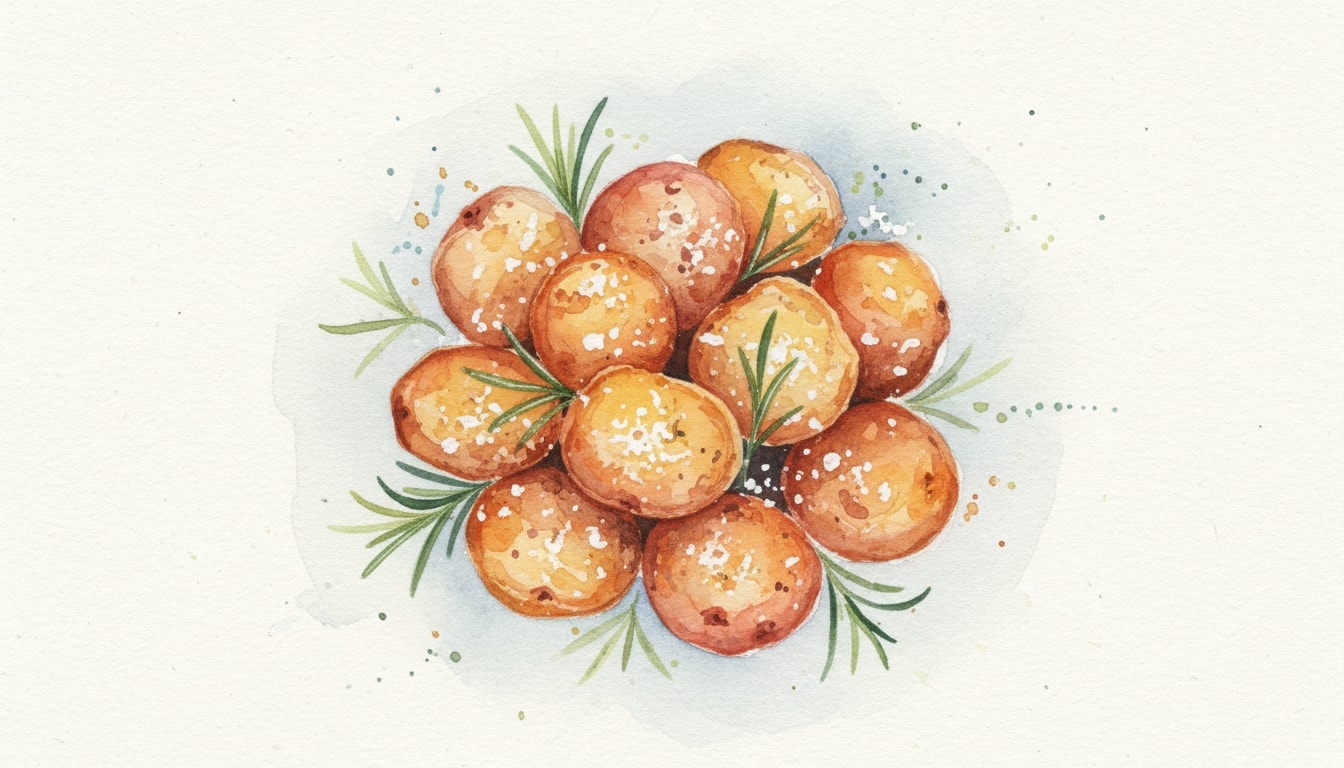 Crispy Rosemary and Parmesan Roasted Red Potatoes