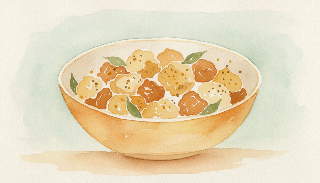 Curried Cauliflower and Chicken