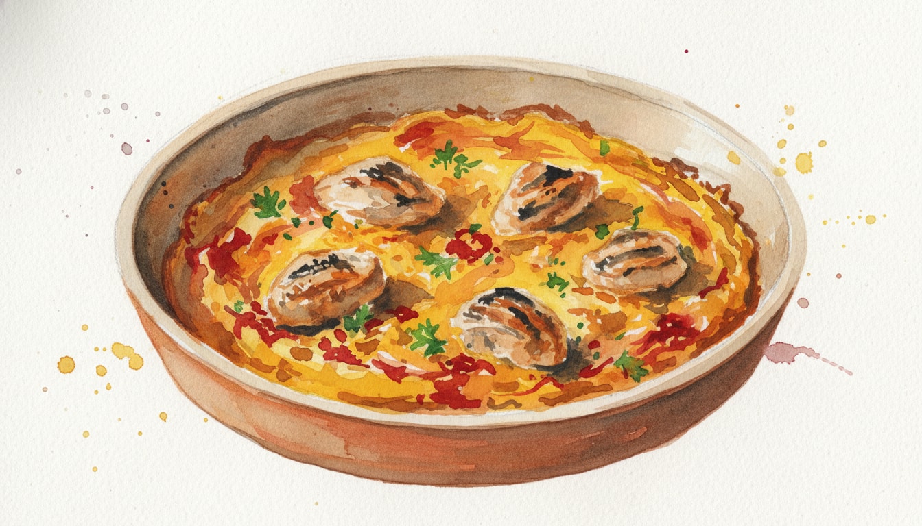 Curried Lentil and Grilled Chicken Bake