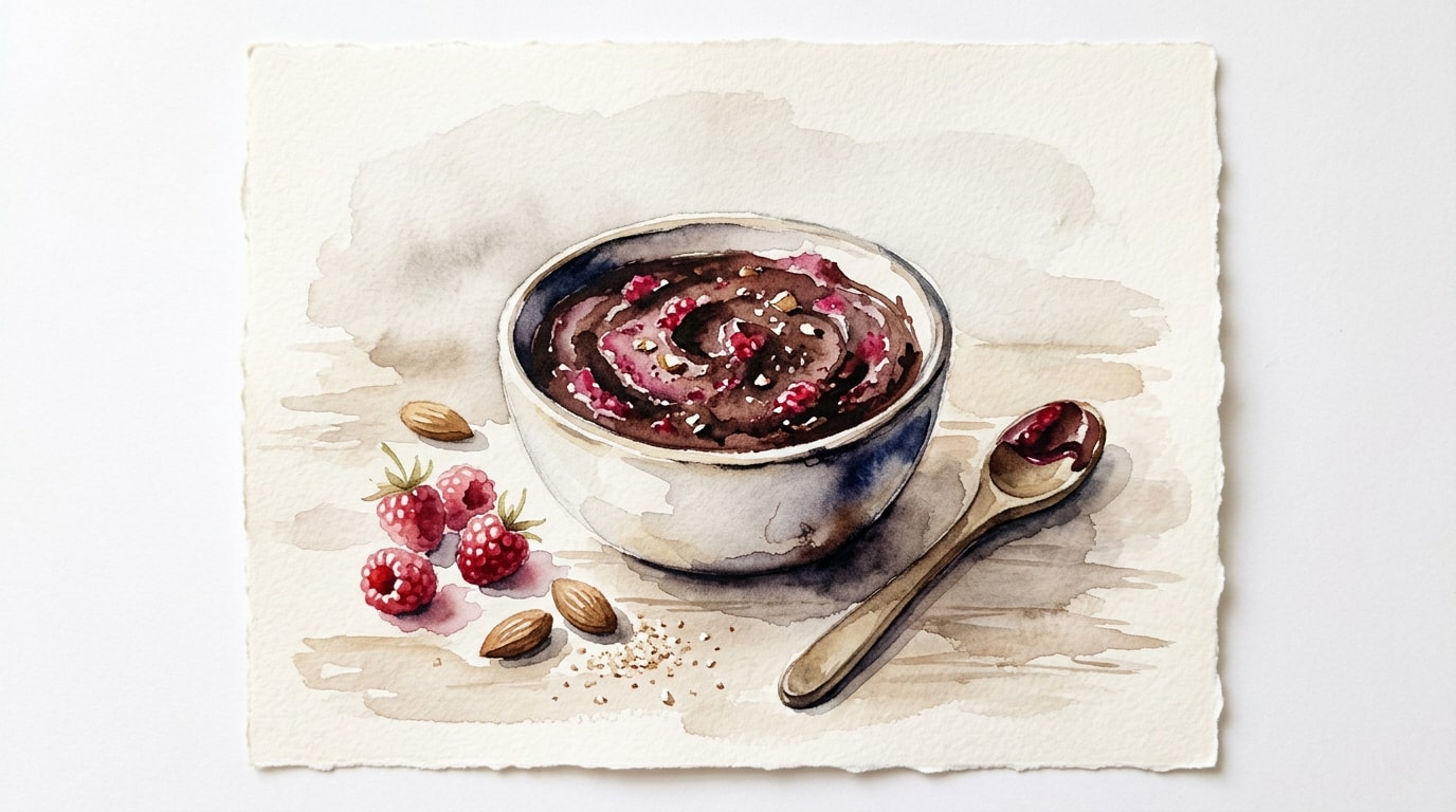 Dark Chocolate Raspberry Almond Spread