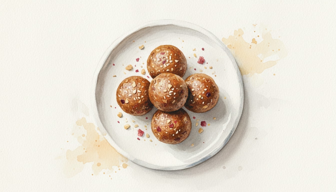 Date and Peanut Butter Energy Balls