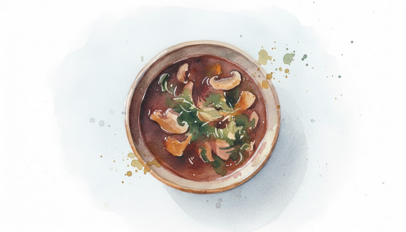 Deep Roasted Wild Mushroom Stock