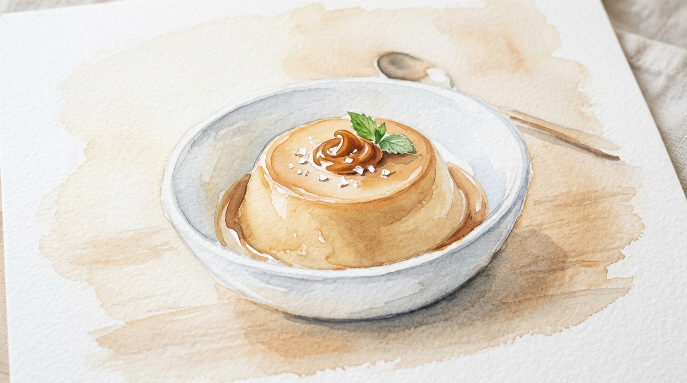 Dulce de Leche Panna Cotta