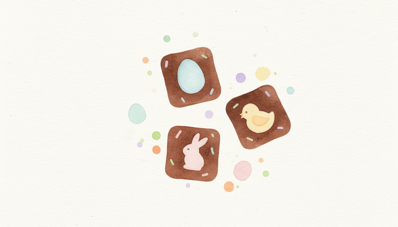 Easter Brownies