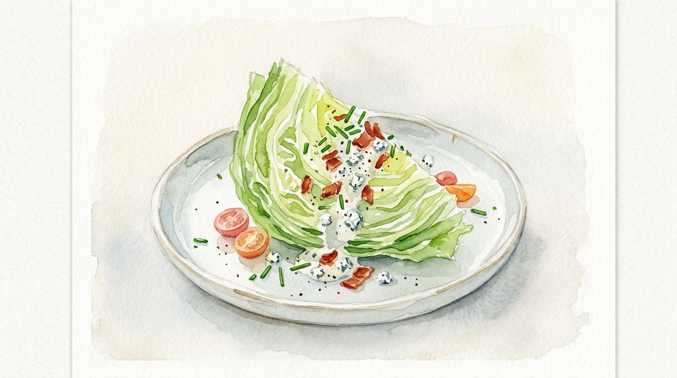 Elevated Classic Iceberg Wedge Salad