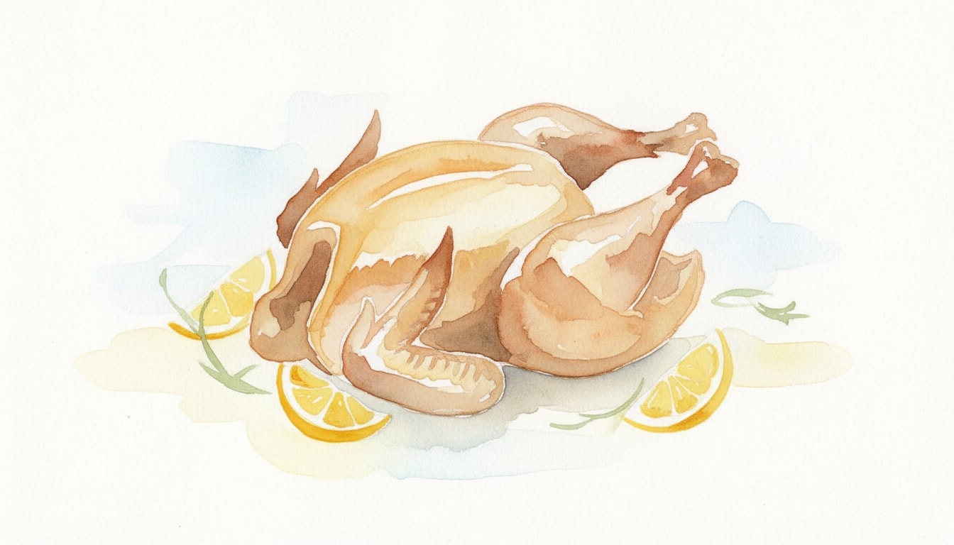 Elizabeth Frink's Roast Lemon Chicken