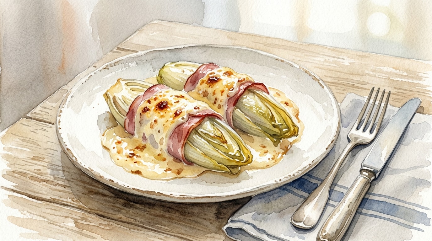 Endives au Jambon