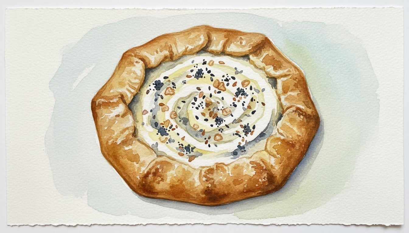 Everything Bagel Galette