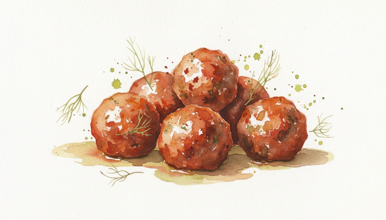 Fennel and Chilli Meatballs