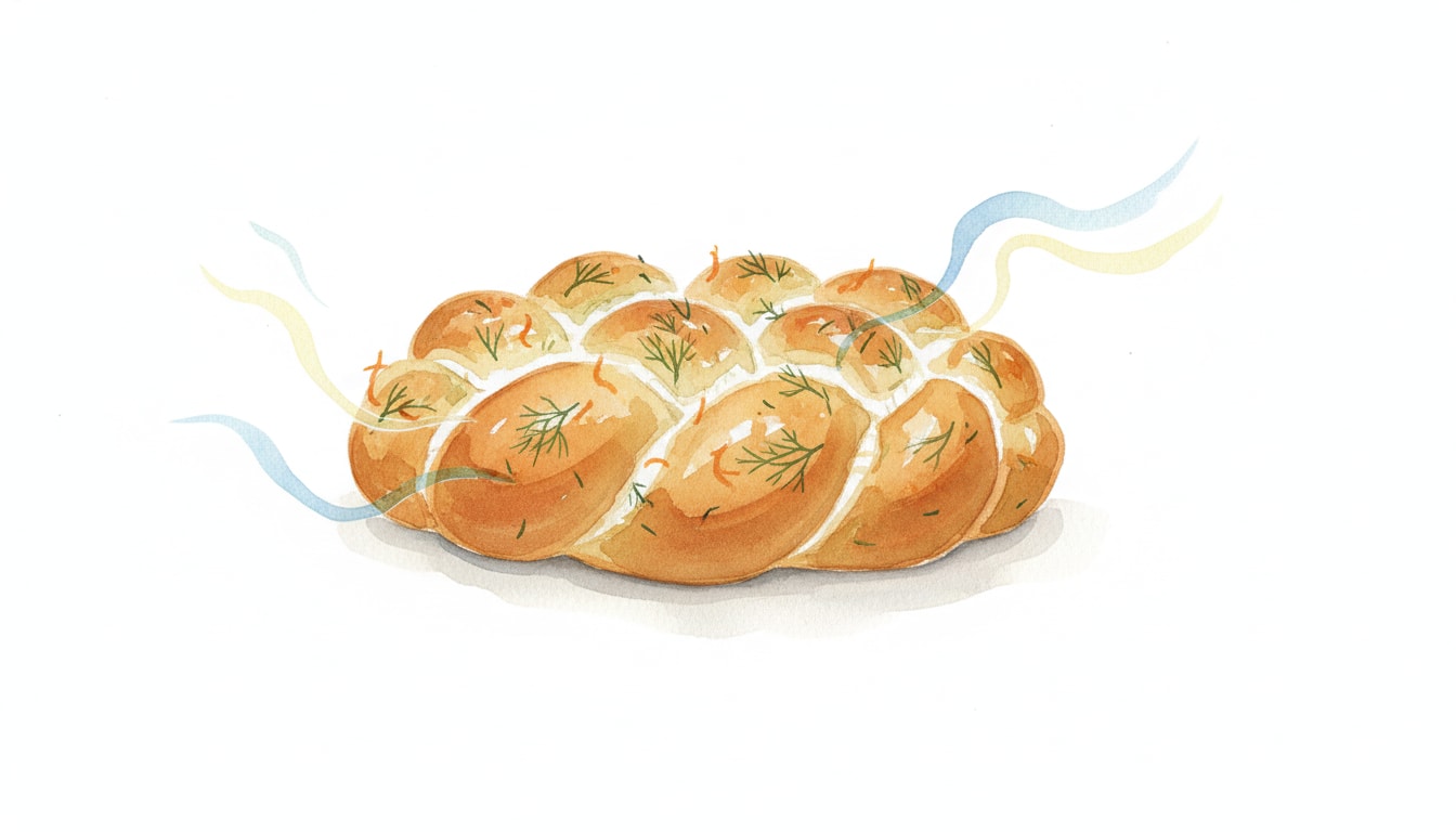 Fennel and Orange Zest Challah