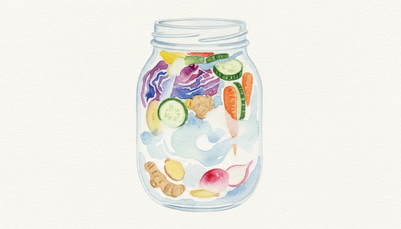 Fermented Mixed Vegetable Pickles