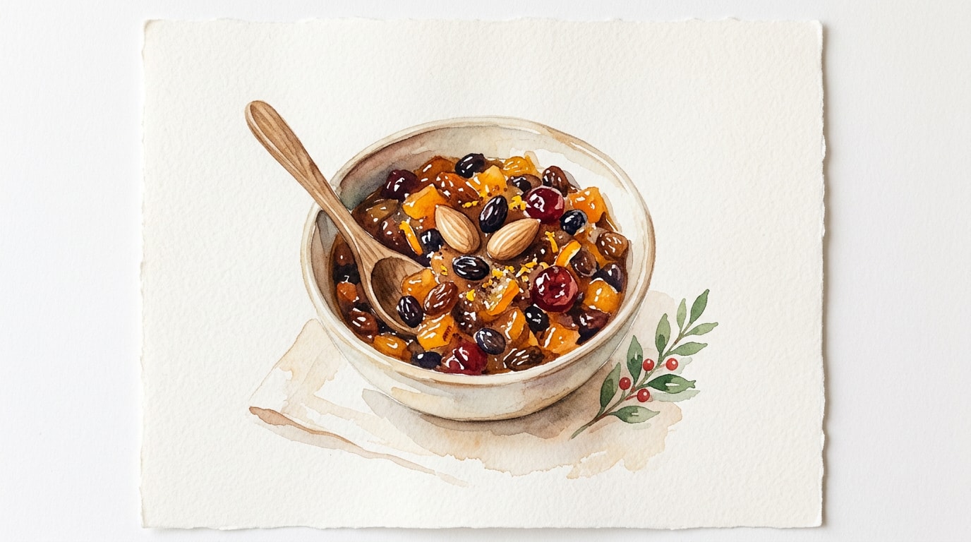 Festive Dried Fruit And Brandy Mincemeat