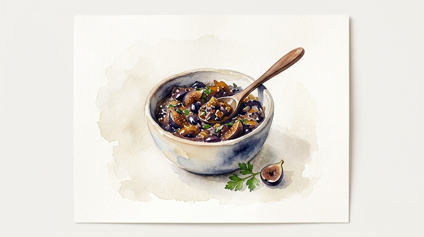 Fig and Kalamata Olive Tapenade
