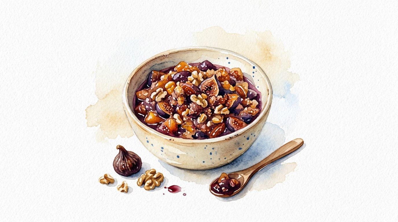 Fig and Red Wine Haroseth