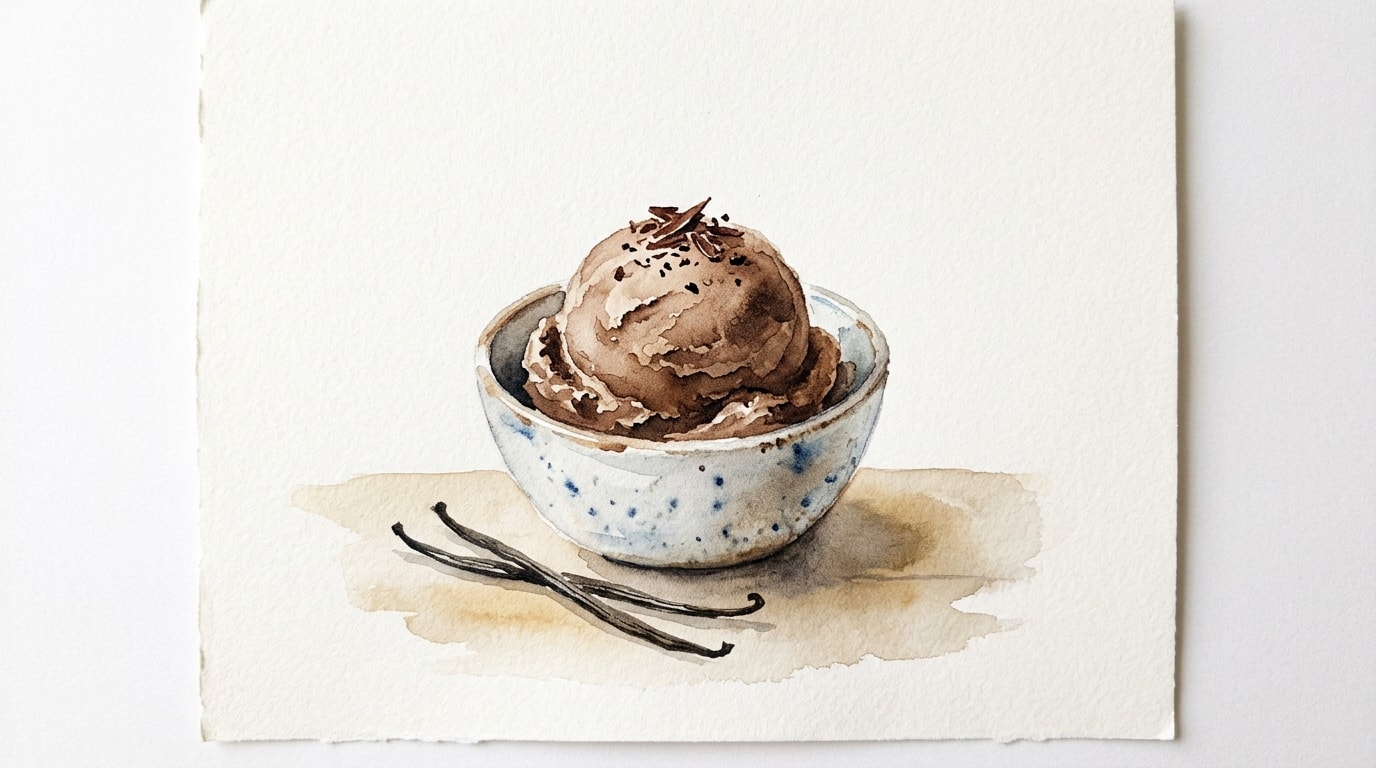 Five-Ingredient No-Churn Mocha Ice Cream