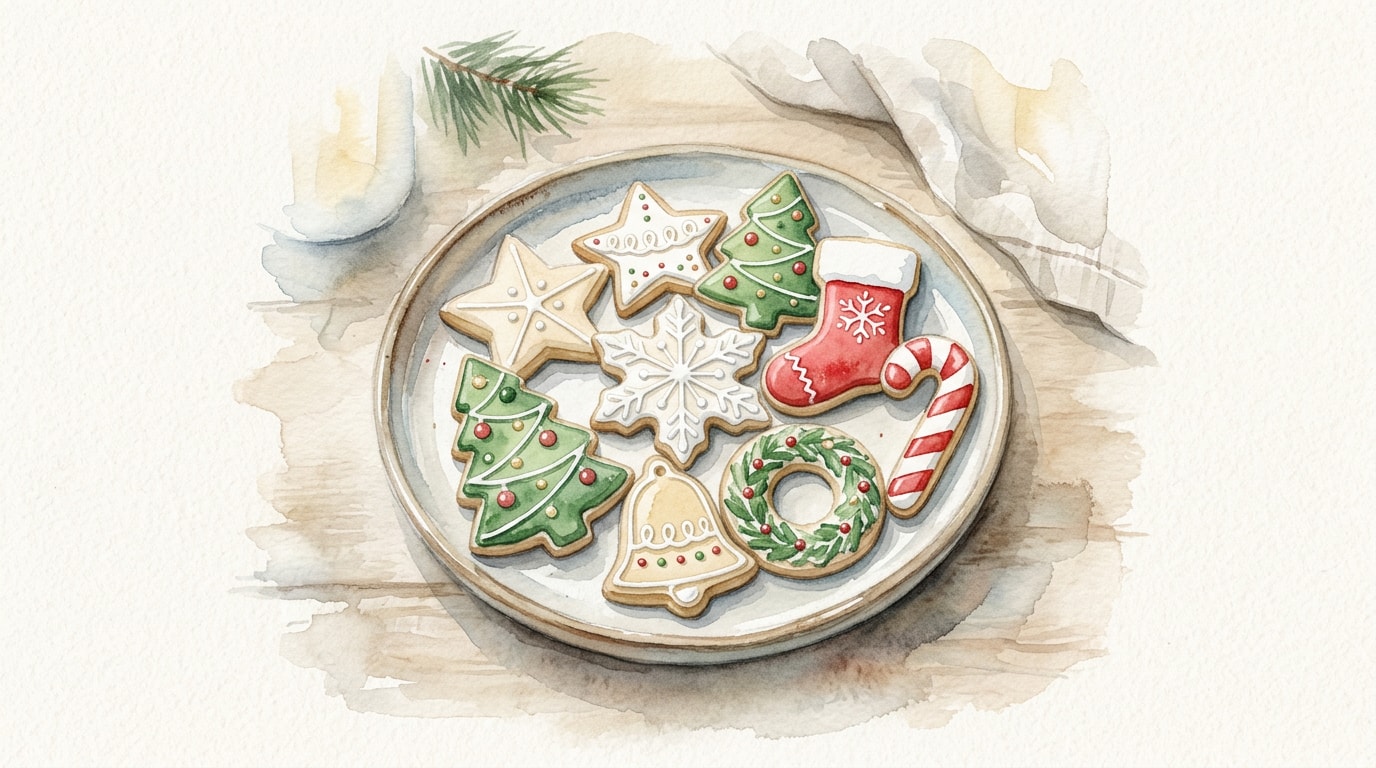 Foolproof Holiday Sugar Cookies with Royal Icing