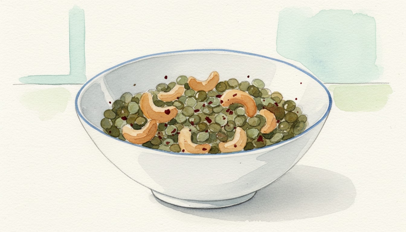 French Lentils with Cashews