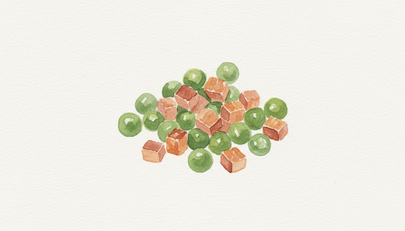 Fresh Peas with Crispy Pancetta