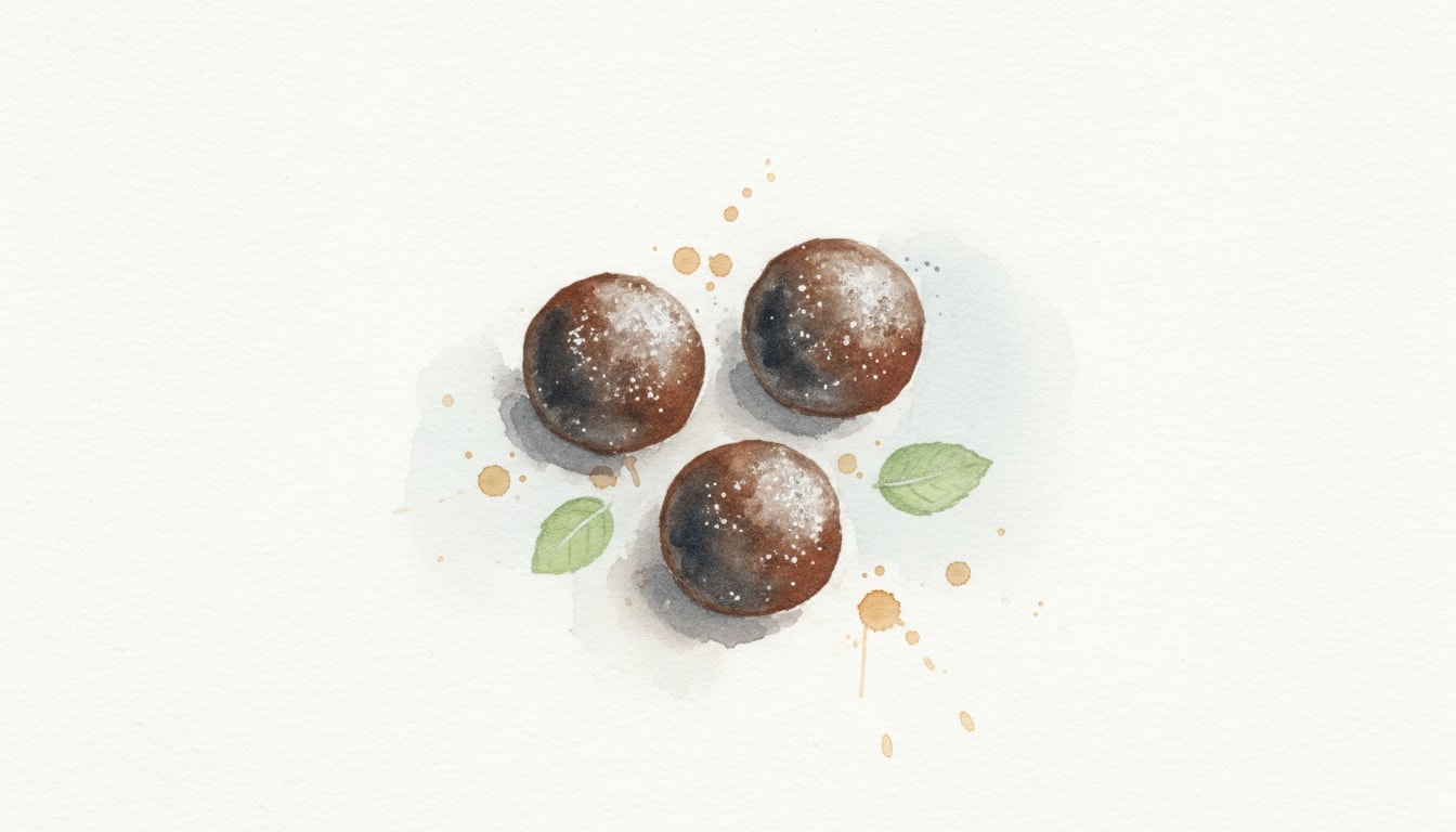 Fudgy Bourbon Balls