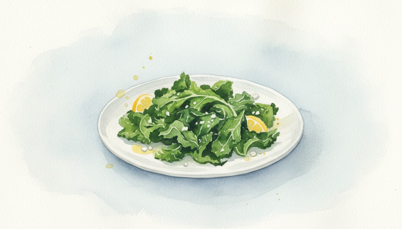 Garlic and Lemon Sautéed Kale