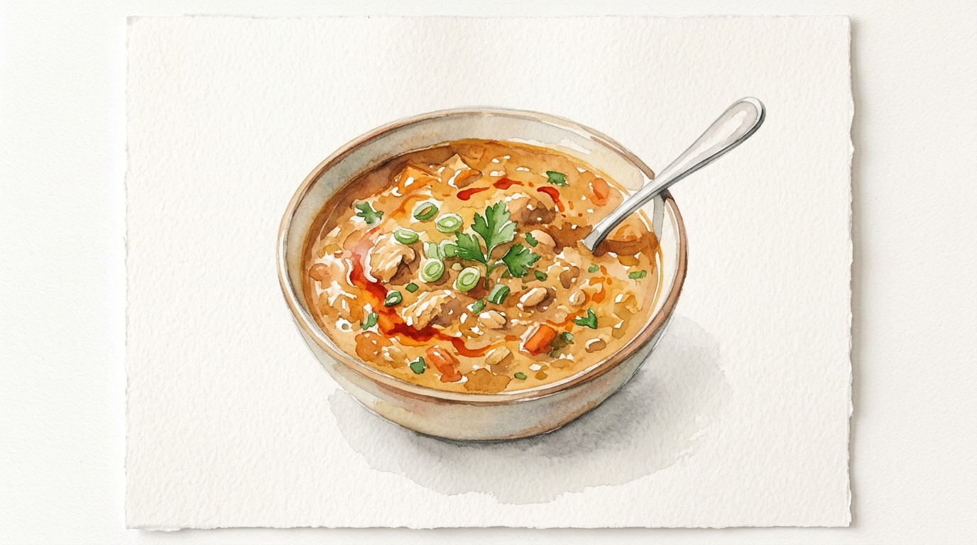 Ghanaian Chicken Groundnut Soup