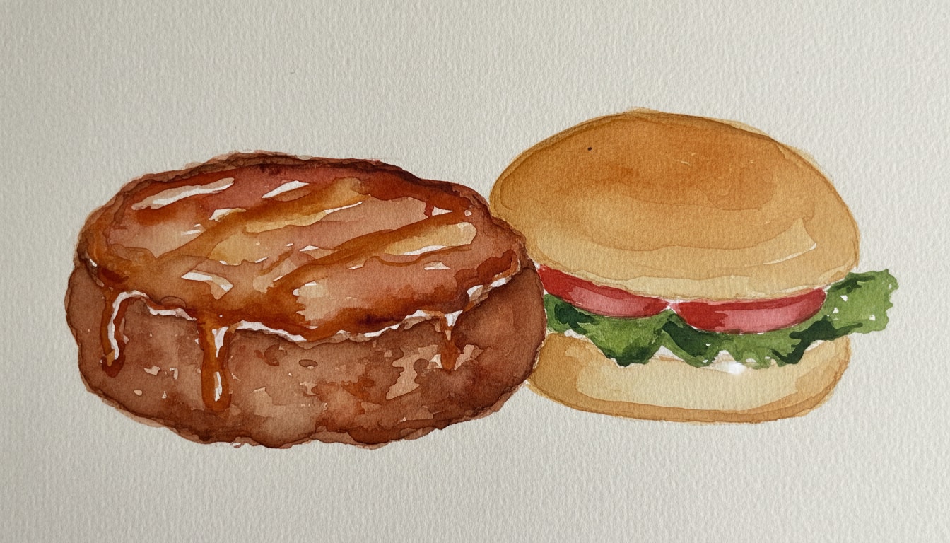 Glazed Meatloaf Burgers