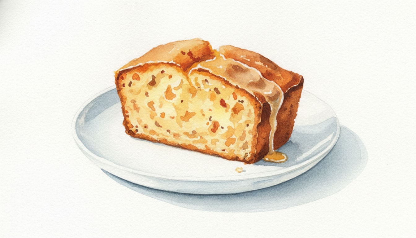 Golden Spiced Persimmon Loaf