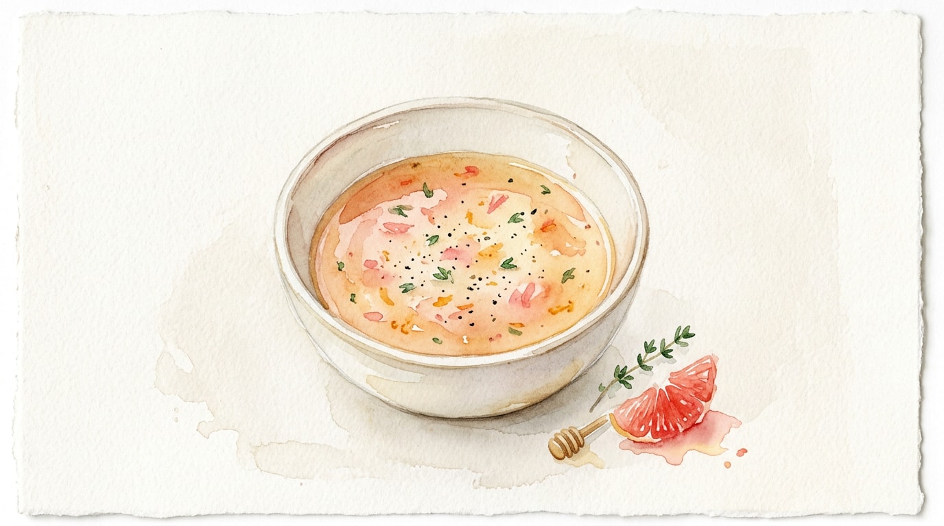 Grapefruit and Honey Vinaigrette