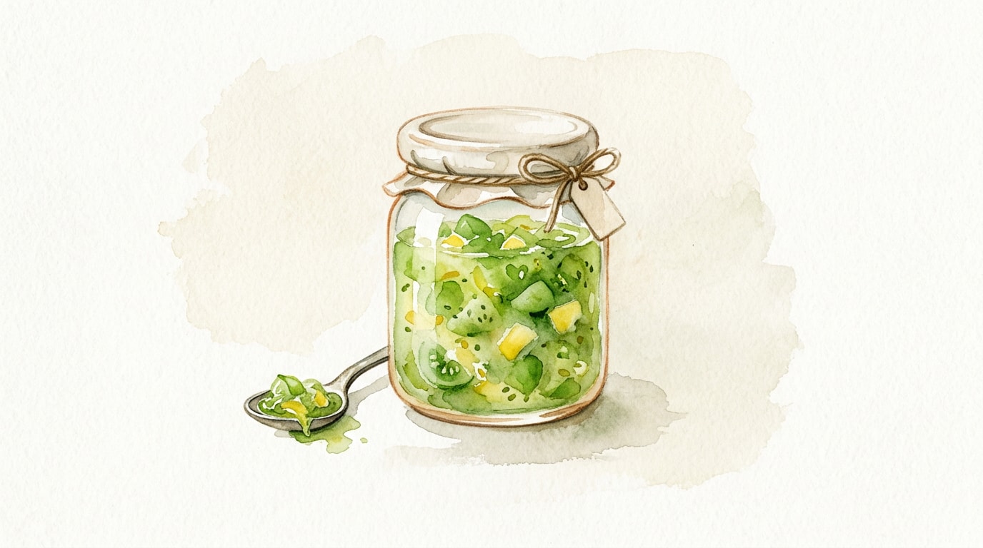 Green Tomato And Lemon Quick Marmalade