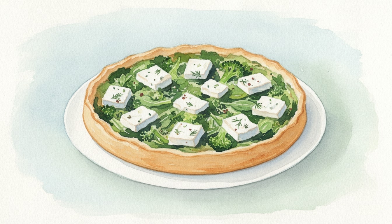 Green Vegetable and Feta Pie