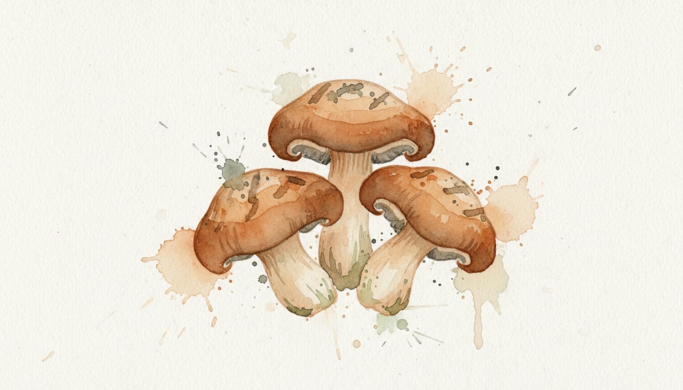 Grilled Shiitake Mushrooms