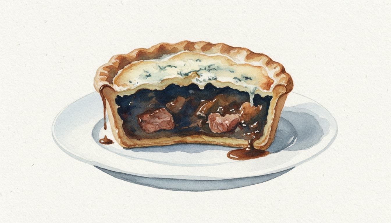 Guinness & Beef Shin Pie with Stilton Crust