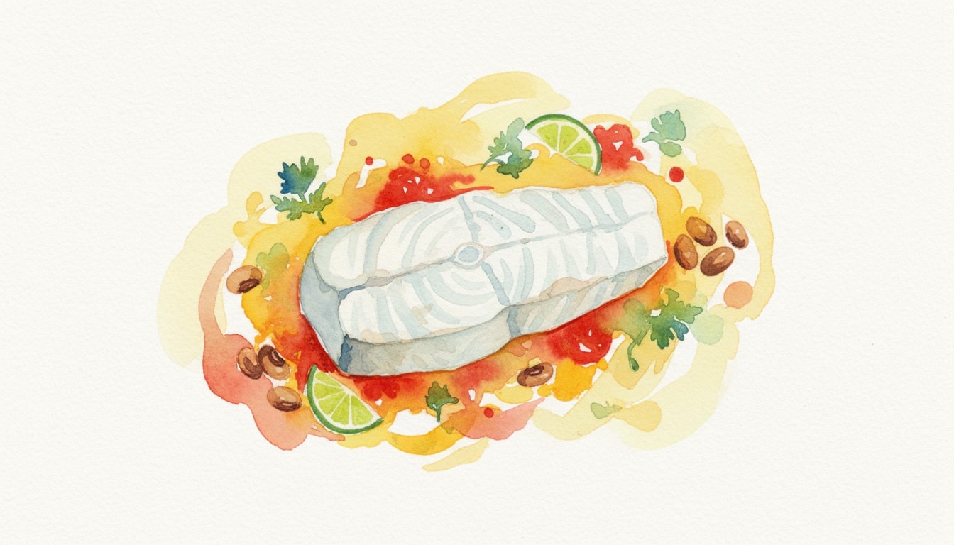 Halibut Brazilian-Style