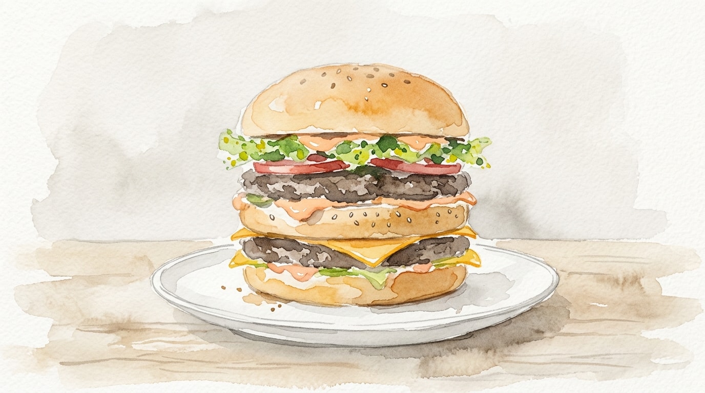 Healthier Copycat Big Mac