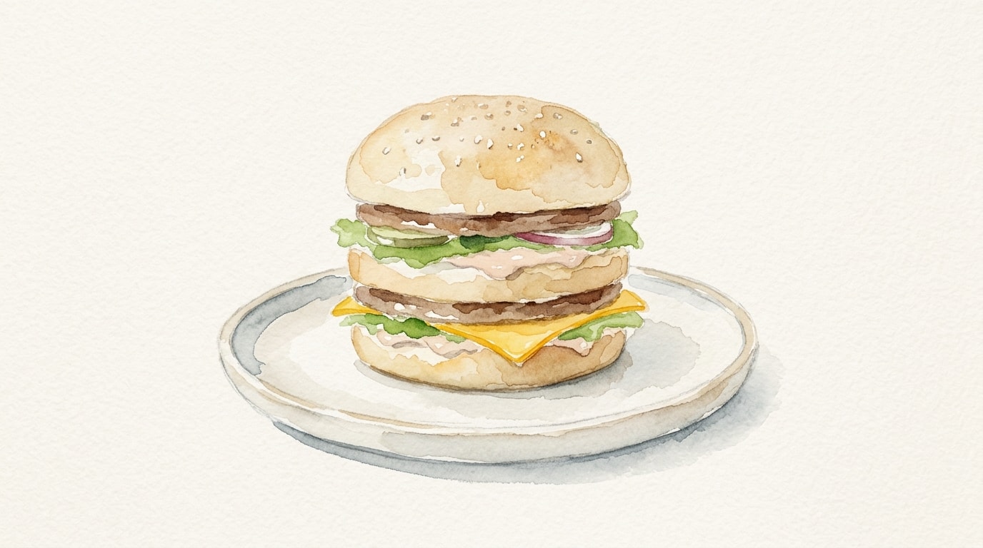 Healthier Copycat Big Mac