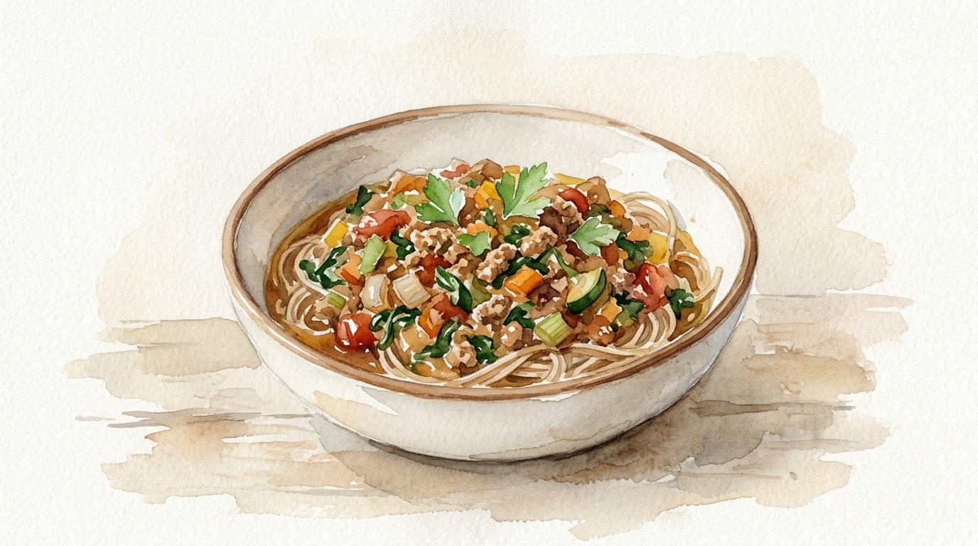 Healthy Turkey Vegetable Bolognese