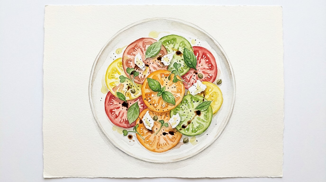 Heirloom Tomato Carpaccio